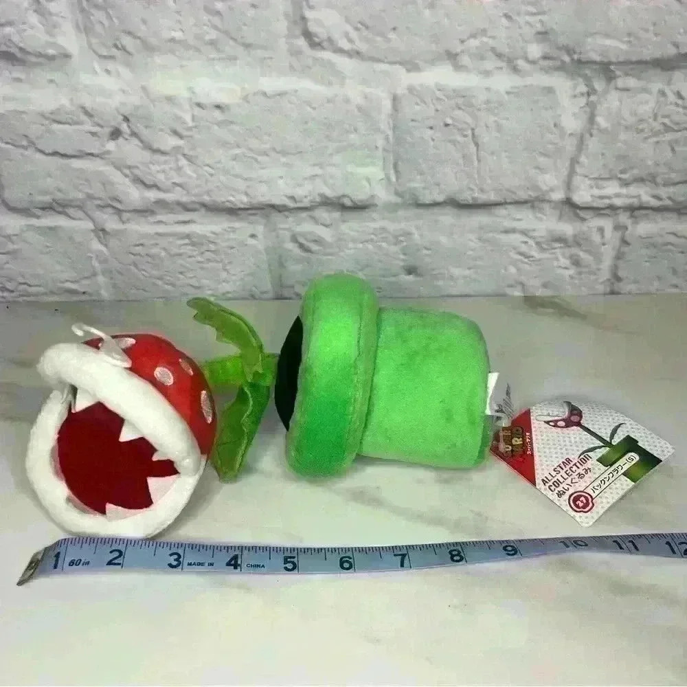 Super Mario All Star Collection 1594 Piranha Plant Stuffed Plush 9” - Picture 4 of 4